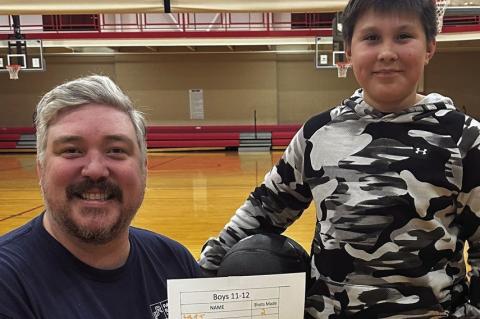 Snowman Wonderland Free Throw Winners