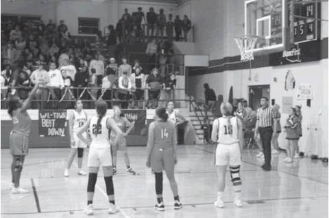 Friday Night Basketball Lights