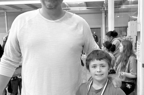 The winner in the boys 10 and under bracket was Frank Gore.