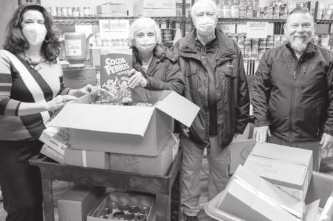 SSC Leadership Development Class Collects Food For College Food Pantry, Salvation Army