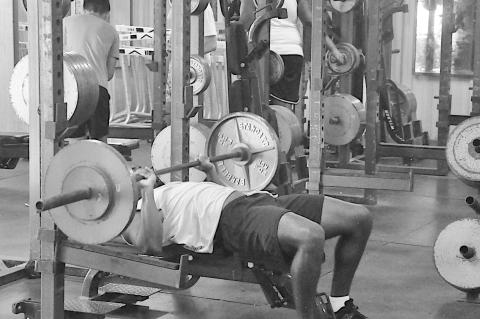 Seminole Chieftain athletes workout during their Summer Pride conditioning Monday morning. Staff Photo by Bill Anderson