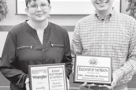 Seminole Chamber of Commerce Honors SSC Personnel