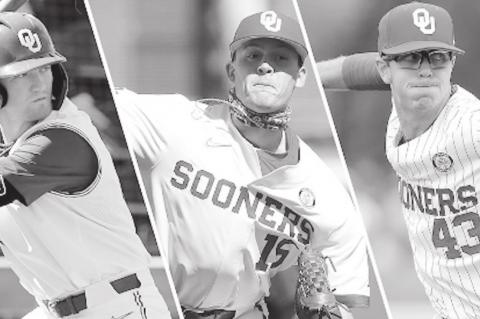 Three Sooners Selected on Second Day of MLB Draft
