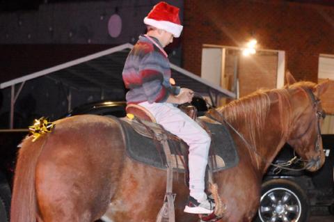 Even horses attended