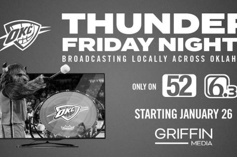 Thunder Announce That They Will Broadcast Select Games on Local
