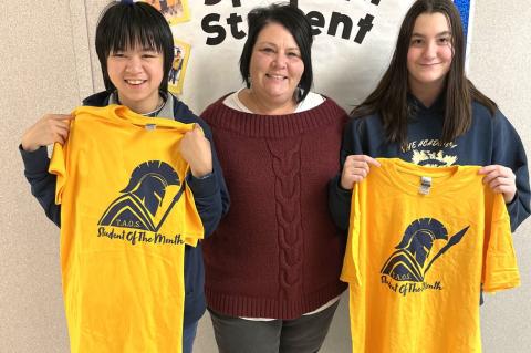 TAOS Students of The Month