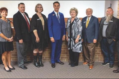 Administrators from East Central University