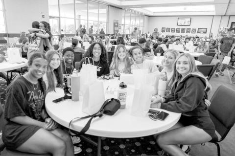 Incoming students and their families will gather at Seminole State College’s Jeff Johnston Fine Arts Auditorium for New Student Orientation on Saturday, Aug. 16, from 11 a.m. to 1 p.m. The event will feature sessions on financial aid, campus technology,