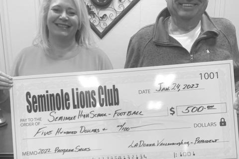 Seminole Lions Club Gives Back to Community