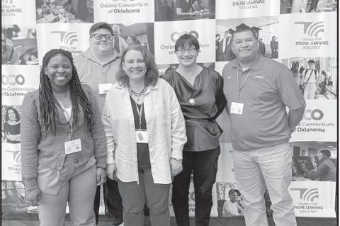 Several Seminole State College employees attended the 2025 SSC Learning Innovations Summit at Rose State College on March 13-14. The event was hosted by The Oklahoma Council for Online Learning Excellence and focused on innovations in technology, teaching