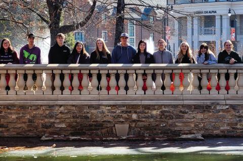 Strother juniors and seniors toured Oklahoma State University in Stillwater this past month. Students were given a full campus tour including 2 different dorm options to view. OSU has 300+ majors and minors and is ranked number 4 in the nation for experie