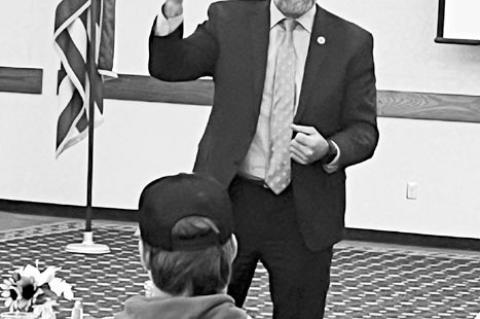 The Seminole State College President’s Leadership Class kicked off their Spring semester with a program on “Health, Well-Being and Safety for College Life.” Following a luncheon in Utterback Ballroom of the SSC Haney Center on Jan. 21, the group hea