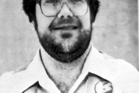 Butch Lutomski as a student at Shawnee High School sporting campaign buttons on his shirt. Collecting buttons is how he initially connected with the late David Boren, who he stayed in contact with during his time at Seminole Junior College. (Courtesy phot