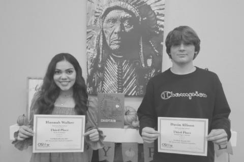 3rd Place winners of the 2021 Annual State Yearbook Competition
