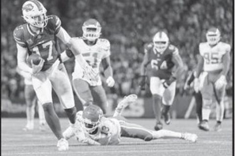 Bills Defeat the Undefeated Chiefs 30-21at Home