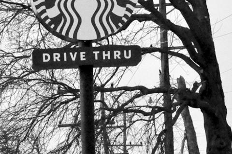 Coffee connoisseurs can rejoice as the Starbucks sign has been erected, a signal that the store is close to completion. The coffee shop is being built on Hwy 99, north of Braum’s. —Staff photo by Bill Anderson