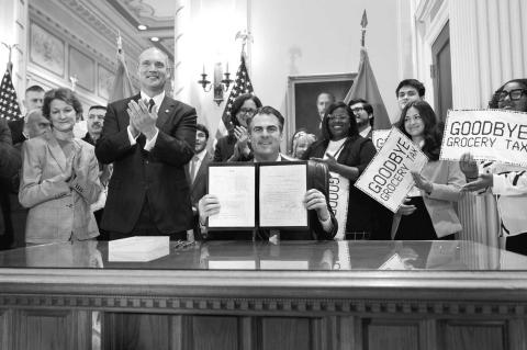 Goodbye Grocery Tax: Governor Stitt Signs State Grocery Tax Elimination Bill Into Law