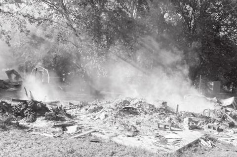 Homes Destroyed by Fire