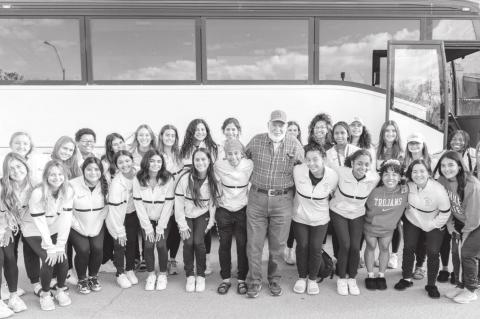 The women’s soccer team