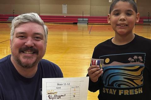 Snowman Wonderland Free Throw Winners