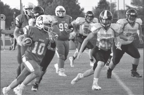 Wewoka Tigers Devour Canadian Cougars 24-8