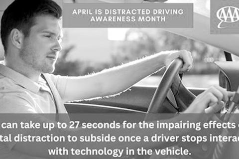 Tune Into Driving, Tune Out Any and All Distractions