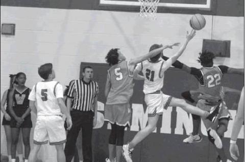 Friday Night Basketball Lights