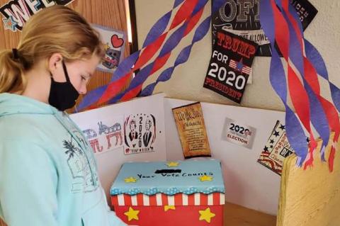 Maud Elementary Holds Mock Election