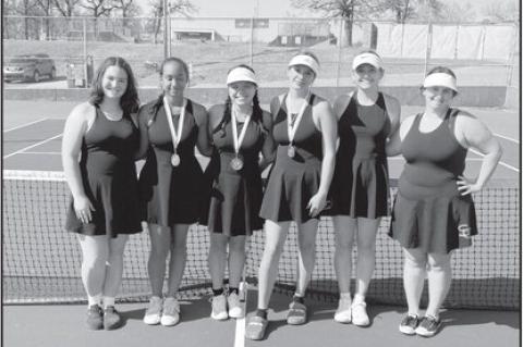 The Seminole Lady Chieftains finished 3rd overall in the Seminole 2nd Annual Tennis Tournament Tuesday. Courtesy Photo