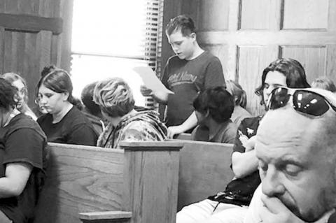 Local Students Learn About Civic Duty in Mock Trial