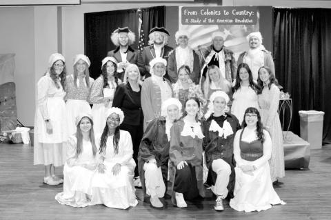 Oklahoma Baptist University recently hosted an interactive social studies museum for local fifth-grade students on OBU’s campus. This semester’s theme was “From Colonies to Country: A Study of the American Revolution.” (Photo provided)