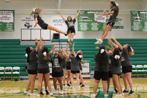 WHIPPETS CELEBRATE FIRST DAY OF SCHOOL WITH PEP RALLY