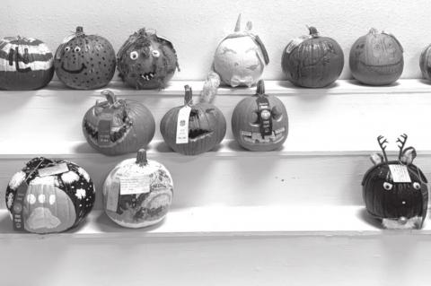 Pictured: Winning pumpkin