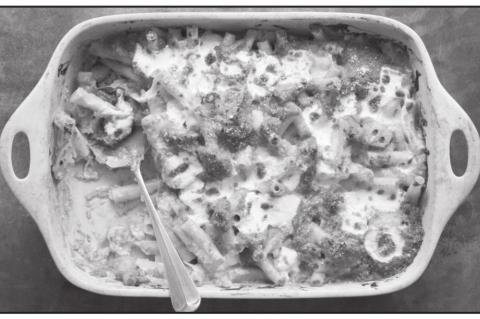 Ricotta Traditional Addition to Baked Ziti