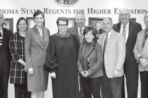 Allison D. Garrett Sworn in as 9th Chancellor Of The Oklahoma System of Higher Education