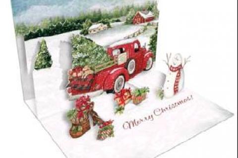 Christmas Cards Appeared in the United States in the Late 1840s