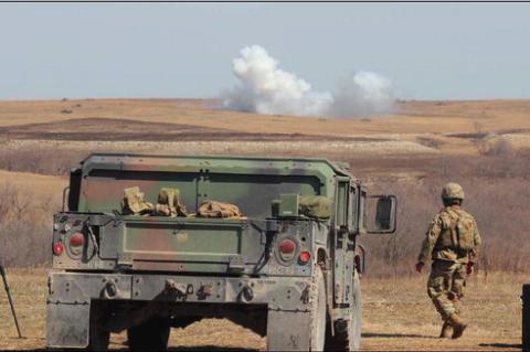 On Monday, March 27, Force Tomahawk, which is comprised of units from the 45th Infantry Brigade Combat Team,