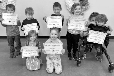 November Star Students at the Betty L. Smith Early Childhood Center are Dakota Jager, Cole Williams, Amajae Daniels, Dyxon Vermillion, Jonathan Goodman, Michaella Koehn, Anias Wolf, Moxon Cotanny, Siniyah Huntley, Secily Whitlock, Lane Frazier, Jack Beave
