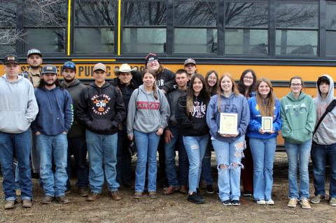 Strother FFA Shines at First CDE Competition