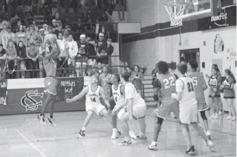 Friday Night Basketball Lights