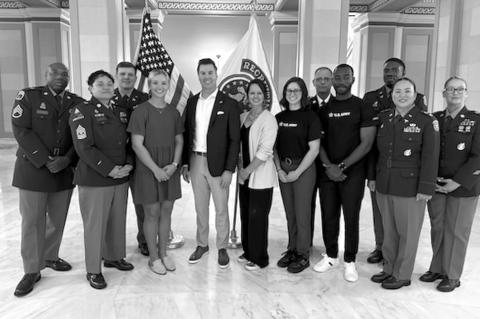 New Oklahoma Army Recruits Welcomed at Capitol