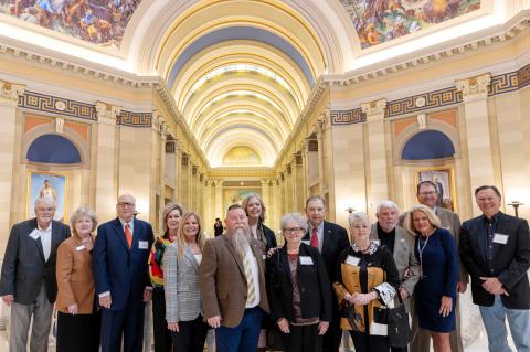 SSC Delegation Attends Higher Ed Day