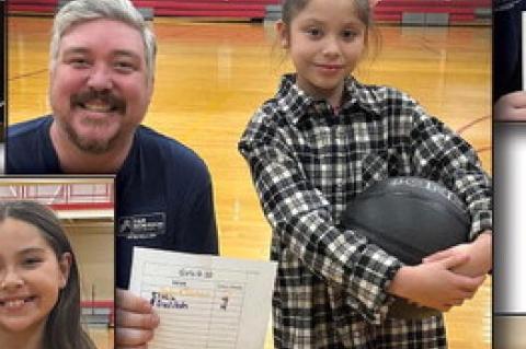 Snowman Wonderland Free Throw Winners