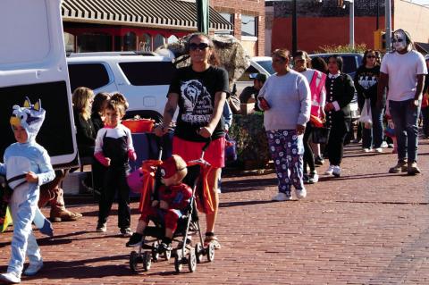 Downtown District Invaded by Ghouls, Superheroes And More