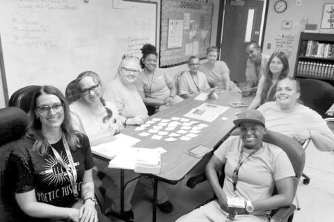 The staff of The Mabel Bassett Balance in August 2025.