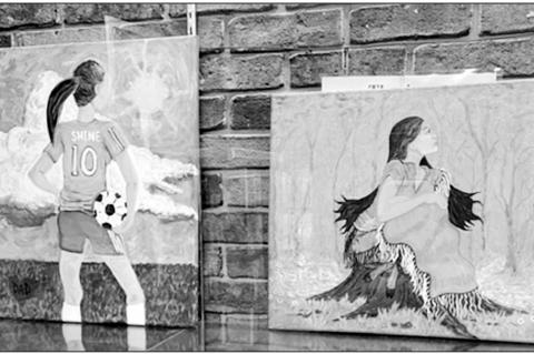 Mvskoke Nation Member’s Artwork on Display This Month at Seminole Library