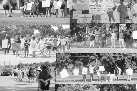 Protesters Gather In Seminole For Black Lives Matter