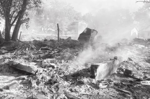 Homes Destroyed by Fire