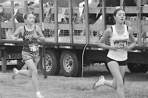 Varnum Lady Whippet Karsyn Lowery competed in the 3200m run Saturday and placed 11th at State. Staff Photo by Bill Anderson