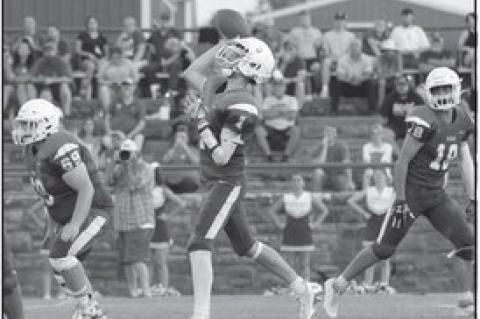 Bowlegs Bison Fall Short on Home Opener